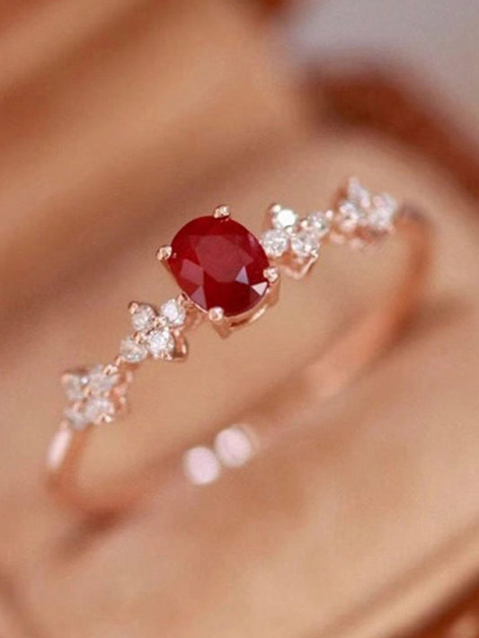 Ruby Glow Ring